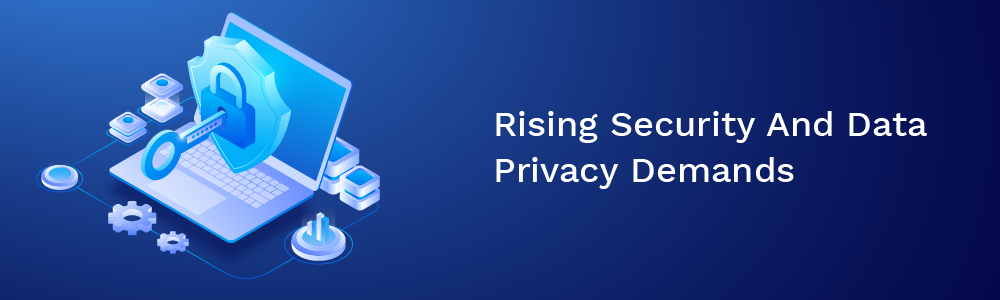 rising security and data privacy demands